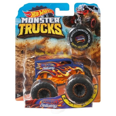 Machine "Basic Monster Truk", scale 1:64, MIX color-34