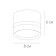 ARTE LAMP IMAI A2265PL-1WH, GX53, 15 W, 8x6x6 cm, white.
