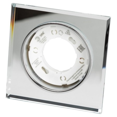 Lamp built -in era DK79, IP20, 15W, 120x120 mm, mirror color-6