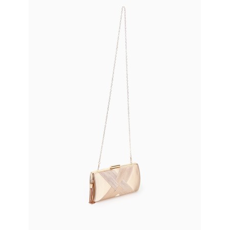 Clamp bag on the farmar, beige color-2