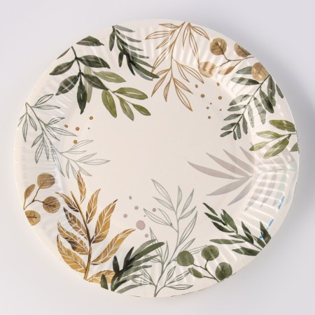 Set of dishes "Nature", glasses 6 pcs., Plates 6 pcs.-5