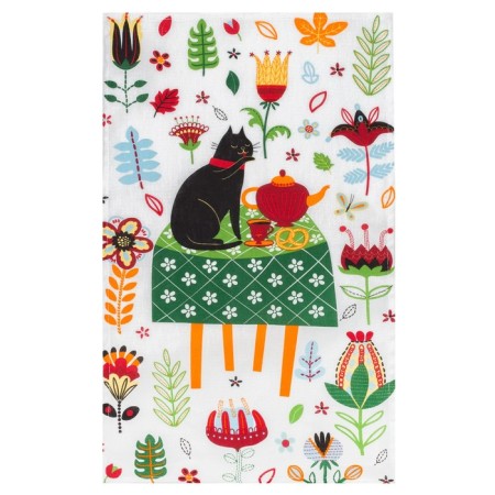 Kitchen towel "cat" 35x60 cm-1