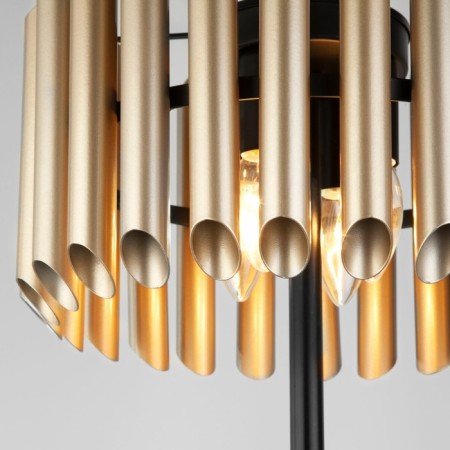 Loft -style floor lamp Castellie, 60W, E14, 32x32x165 cm-3