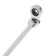The key combined ratcheon -mounted hinge tundra, CRV, polished, 72 teeth, 8 mm