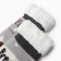 Women's socks with fur, gray/bear, size 36-40