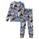 Thermal complex for a boy: trousers, sweatshirt, height 128 cm