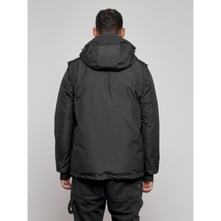 Luy jacket transformer male winter, size 54, black color-23