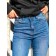 Women's ISee pants, size 50-52, blue color