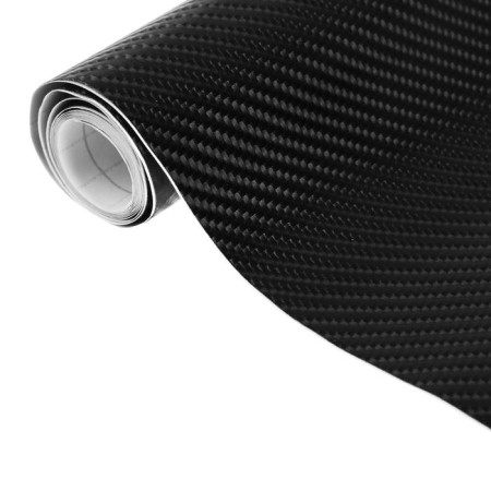 Carbon 4D film, self -adhesive, 50x150 cm, black