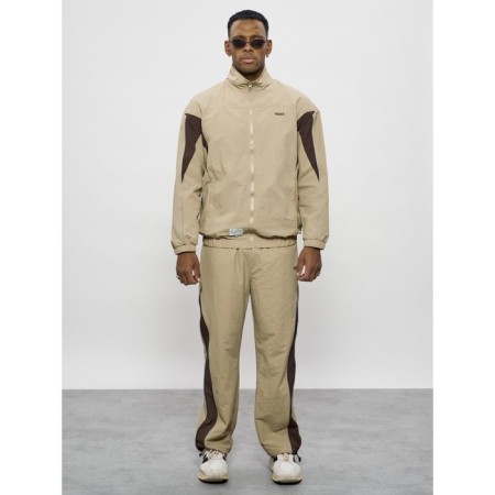 Sports suit men's, size 54, beige color