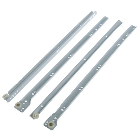 Roller guides 500 mm, 0.8 mm
