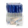 Ballic handle 0.5 mm, blue rod, with a rubber holder (barcode on a piece)