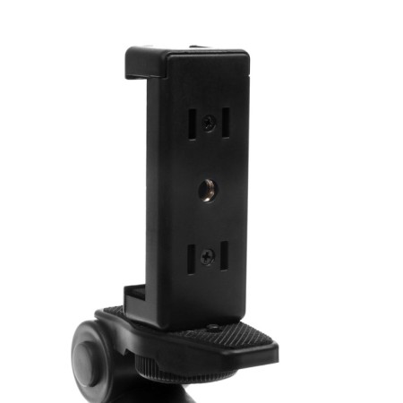 Ay-49 blogger set for phone with a lamp, microphone, Bluetooth button, black-11