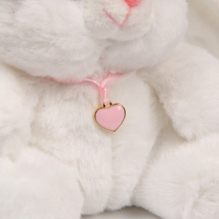 Soft toy "Bunny", white color-4