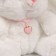 Soft toy "Bunny", white color