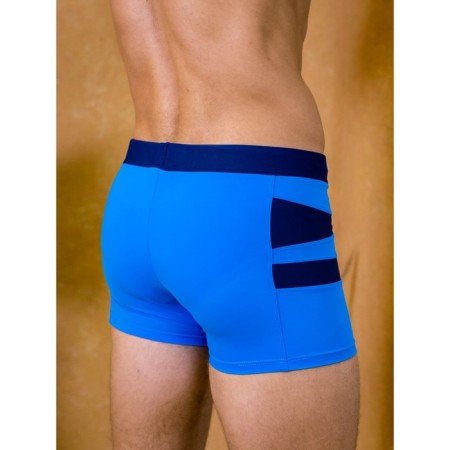 Male bathing panties, size 54, blue color, dark blue-5