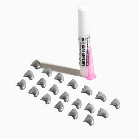 Clamps of overhead "anti -tsaraps", size m, silver-5