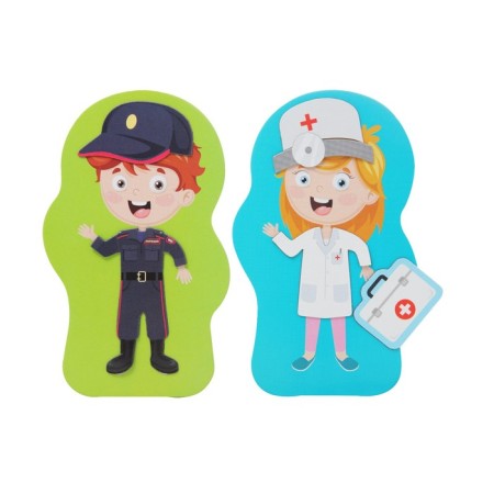 Magnetic game "Dressers. Professions "-3