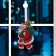 LED figure on the suction cup “Santa Claus” 22 × 44 cm, plastic, batteries AAAX3 (not complete), glow warm white