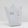 Corona Earrings stand 20 × 10 × 23.5 cm, gray color