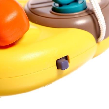 Musical steering wheel "machine", light, sound effects-4