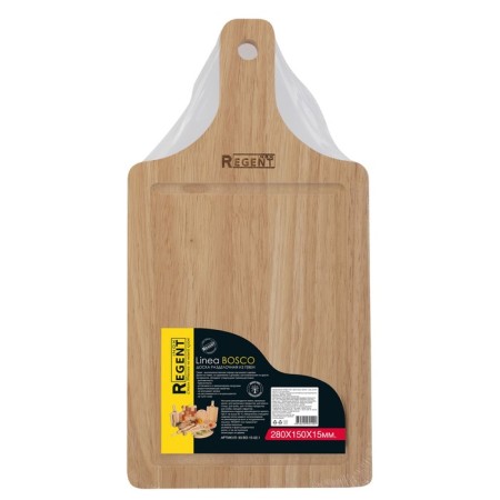 Delaying Linea Bosco board, rectangular, with a wooden handle, 33x17 cm-2
