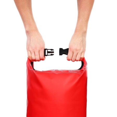 Yugana hairshome, PVC, waterproof 15 liters, one belt, red-11
