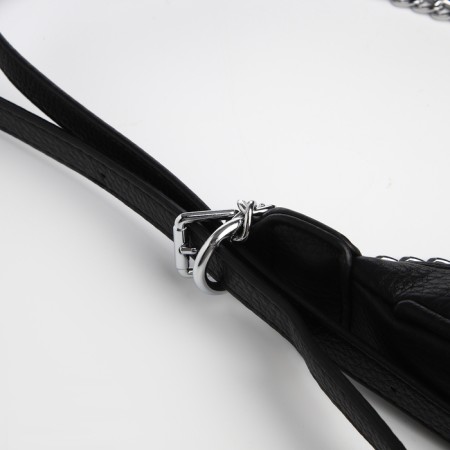 Bag Women's Sobo on the zipper Textura, average size, color black-7