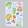 Plastic sticker multilayer "animals with umbrellas" 50x35 cm