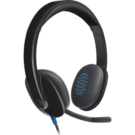 Headphones with a microphone Logitech H540 Black 1.8m False USB Belief (981-000480)-1