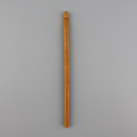 Knitting hook, bamboo, d = 7 mm, 15 cm-1
