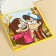Paper Napkins "Mabel and Deer", 33x33 cm, 20 pieces, 3 layers, gravity farm