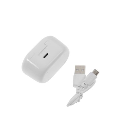 Wireless headphones Luazon VBT 1.21, vacuum, Bluetooth 5.0, 300 mAh boxing, white-6