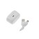 Wireless headphones Luazon VBT 1.21, vacuum, Bluetooth 5.0, 300 mAh boxing, white