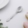 A teaspoon spoon with an engraving “beloved daughter”, h = 14cm.