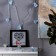 Garland “thread” 2.5 m with nozzles “pears”, IP20, transparent thread, 10 LED, white glow, 220 V