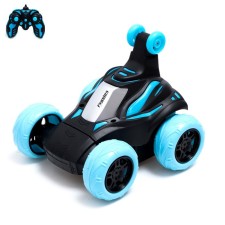 Radio-controlled car-controlled “Tricky”, light, works on the battery, the color is blue
