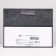 Gift package "bag" black-gray, 23 x 17.8 x 9.8 cm