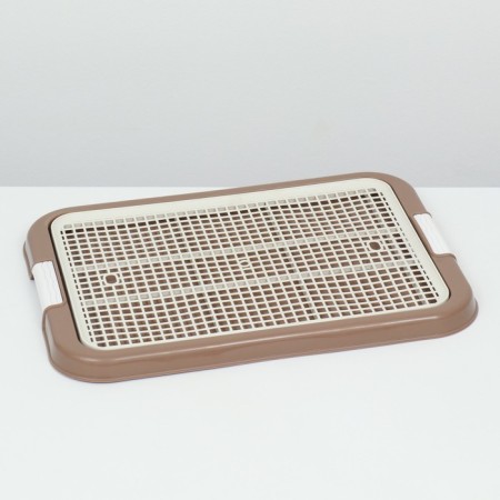 Dog toilet, 51 x 38 x 3 cm, brown-2