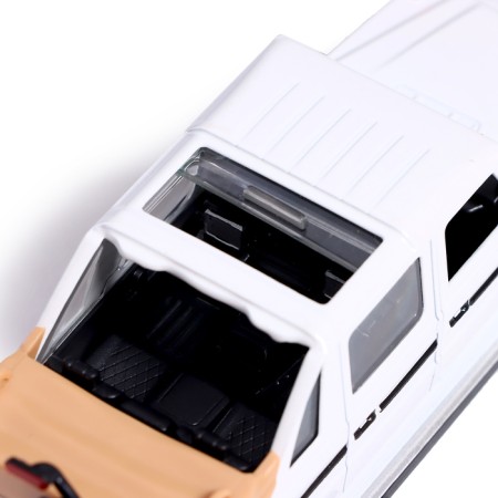 Metal machine "SUV", inertia, light, sound, doors and hood open, color mix-4