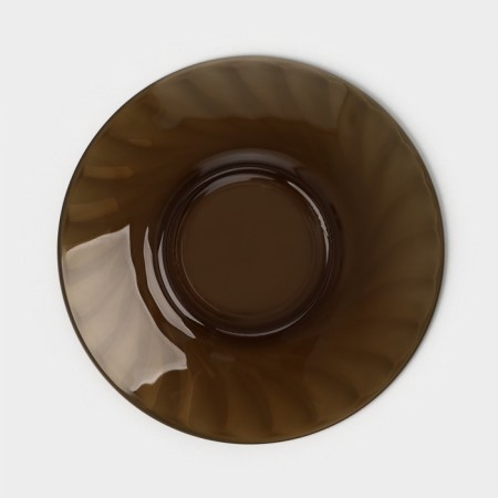 Gaded -glass set Ocean. Eclipse, 45 items, brown color-3