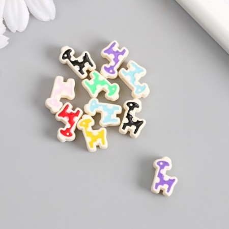 Busina for creativity Plastic "Giraffe" MIX 0.8x1x1.6 cm-1