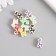 Busina for creativity Plastic "Giraffe" MIX 0.8x1x1.6 cm