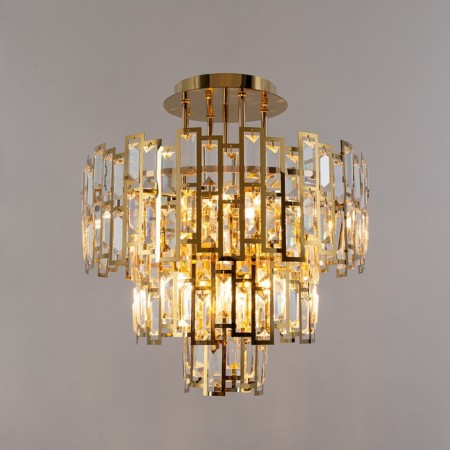 Mintaka 46 cm chandelier, D 50 cm, 8x60W E14-1