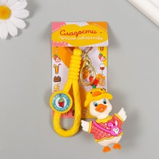 Trick rubber with carbine, strap 