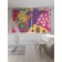 Photostes "Neon tropics", Saten, size 145x180 cm, 2 pcs