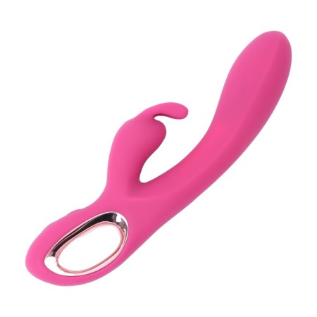 Rabbit Oka Vibrator, clitoris stimulator, G, 10 modes, 22 x 4 cm, pink