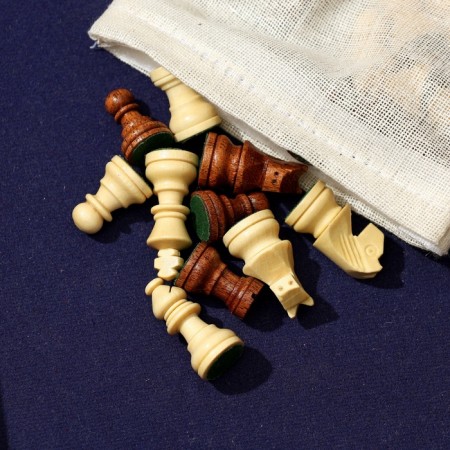 Folding chess, board 20x20 cm, shisham tree-4