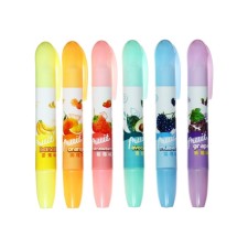 A set of markers-textbooks 6 colors, flavored 