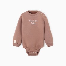 Боди Крошка Я "Cinnamon baby", рост 62-68 см, коричневый